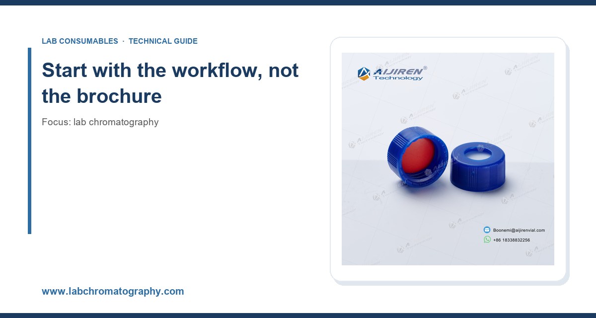 Start with the workflow, not the brochure
